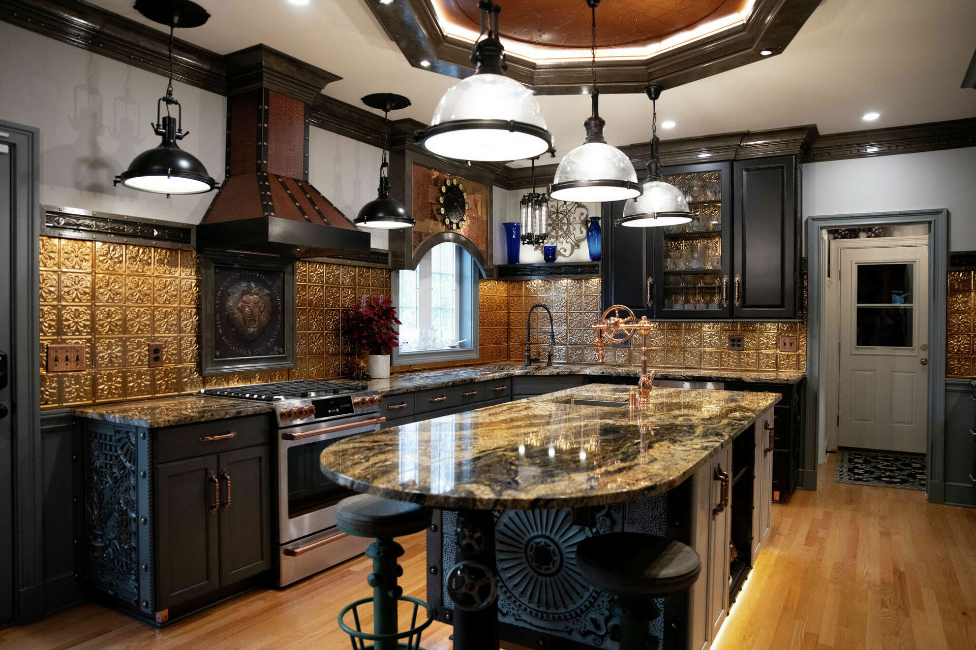 Steampunk Style House Interior