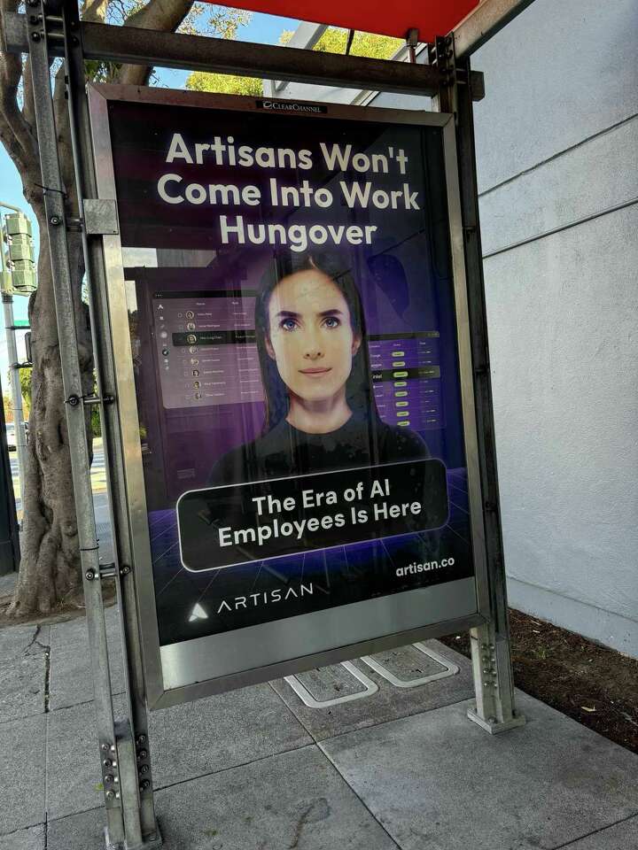 CEO behind ‘Stop Hiring Humans’ billboards in S.F. defends campaign