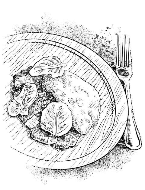 The pork jowl in mole verde from La Calenda. A review of the restaurant described it in a headline as “cultural appropriation done right.”