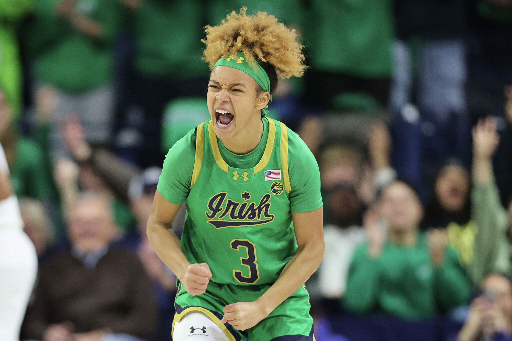 Notre Dame's Hannah Hidalgo takes down UConn again with 29 points