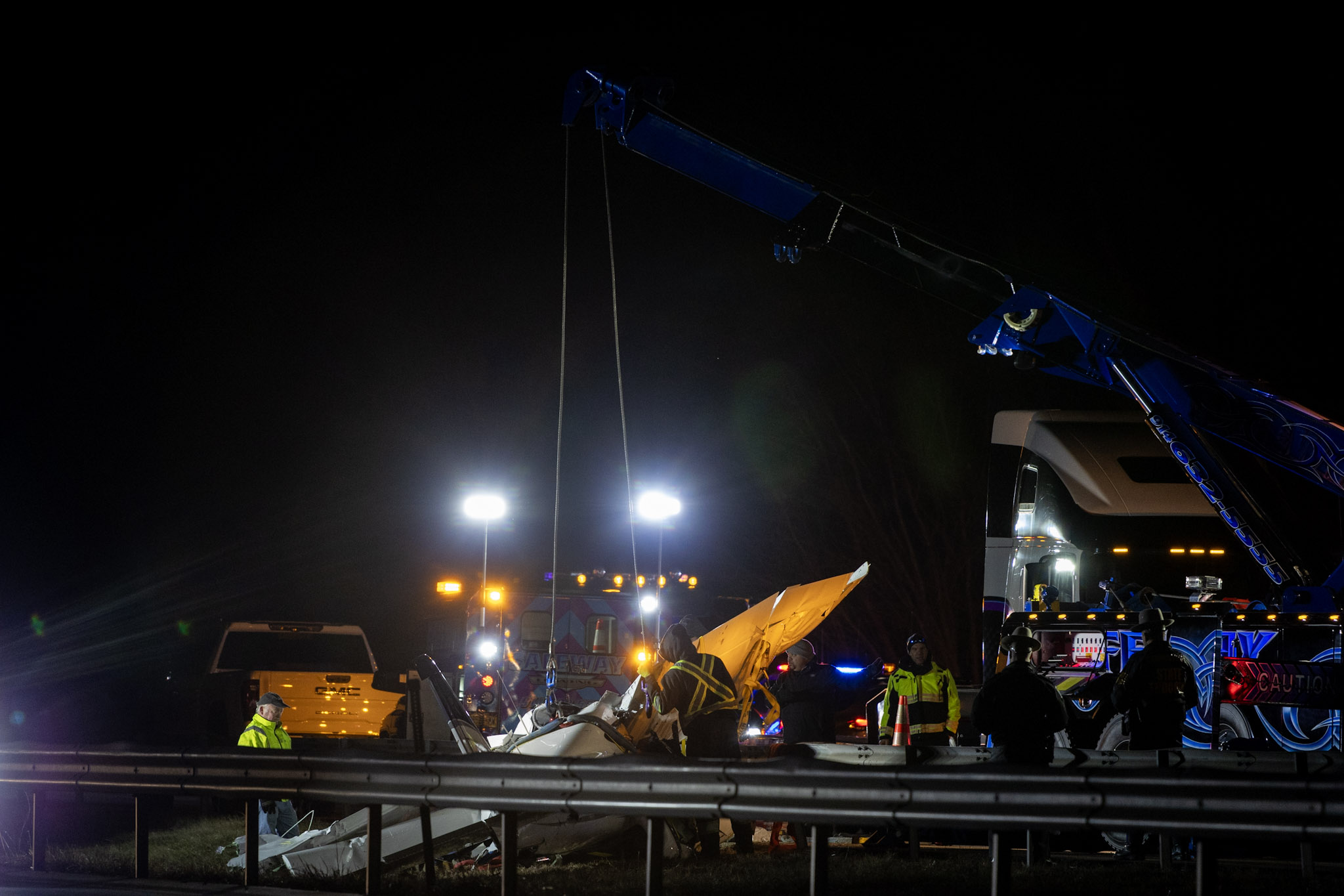 Police identify pilot and passenger in deadly I-684 plane crash in CT