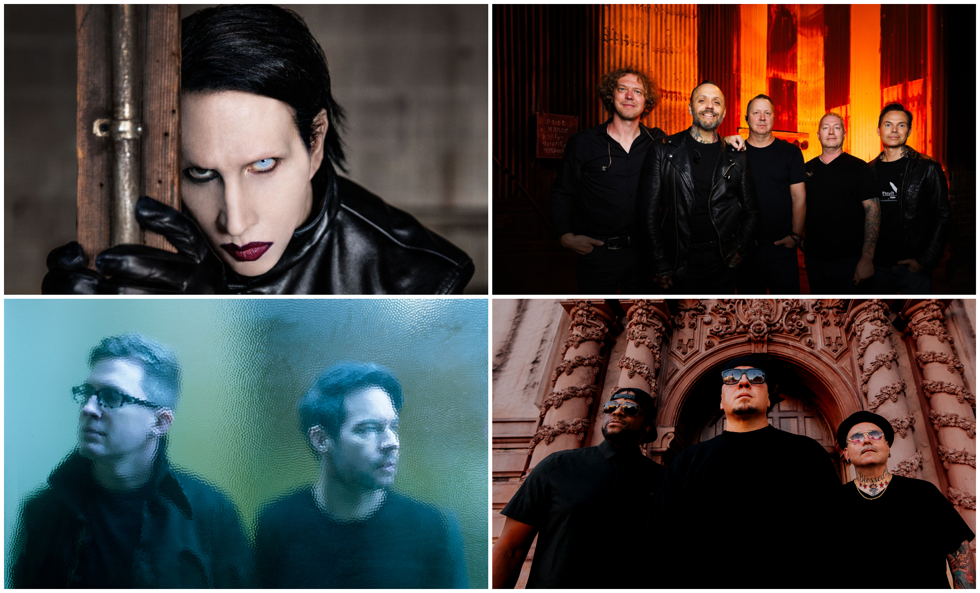 Buzzfest 2025 Chevelle, Marilyn Manson, Blue October, P.O.D. and more