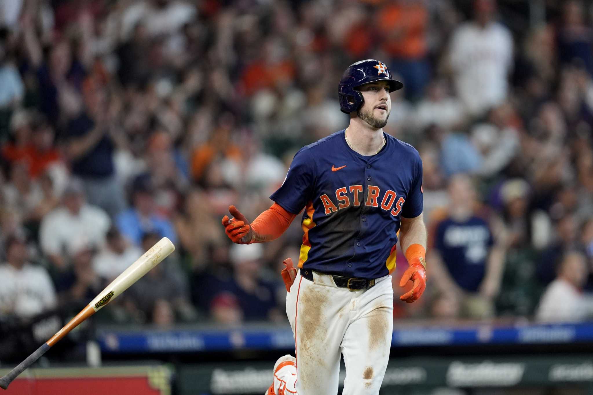 Cubs acquiring AllStar outfielder Kyle Tucker in trade with the Astros, AP source says