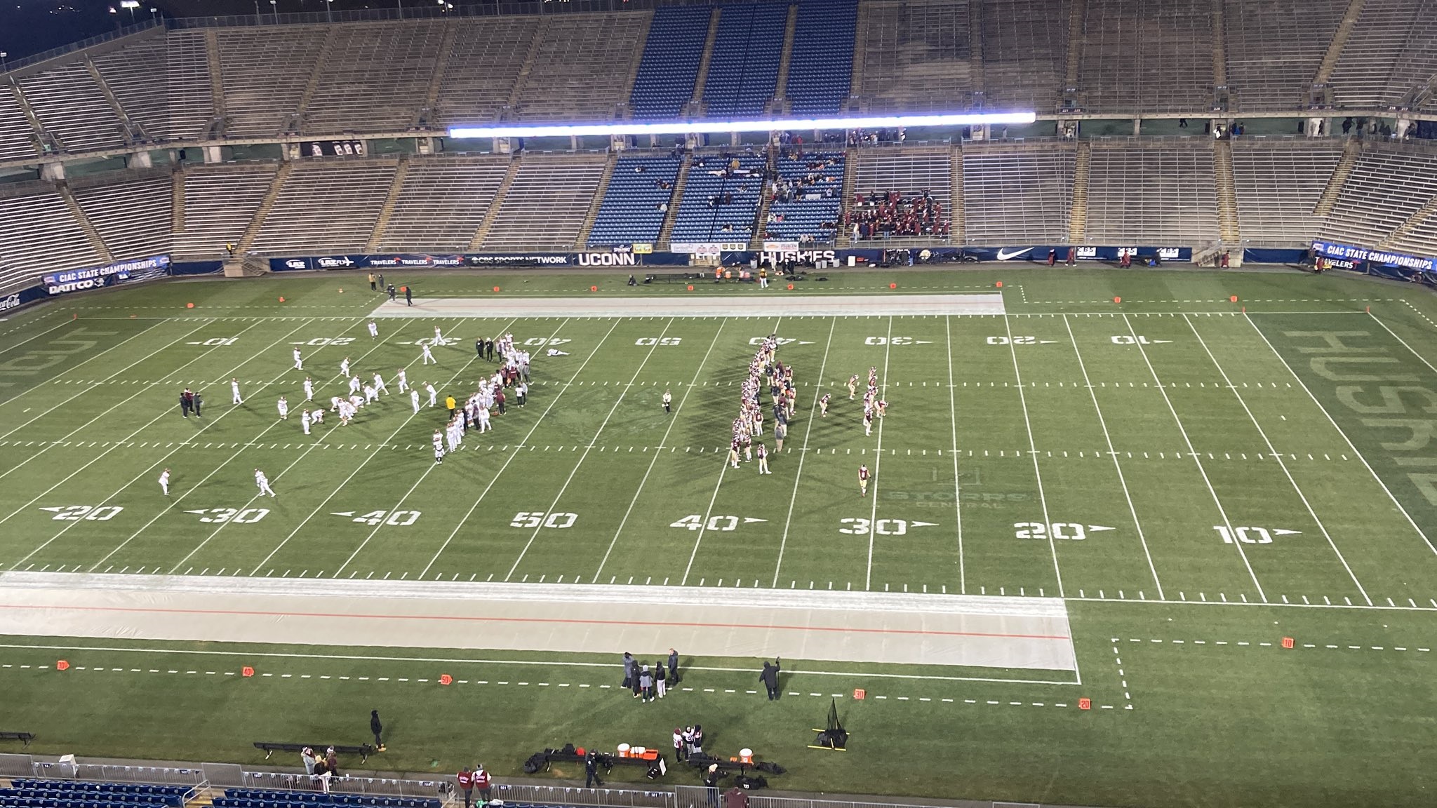 CIAC football playoff championship Friday: Live updates from Rentschler and Arute
