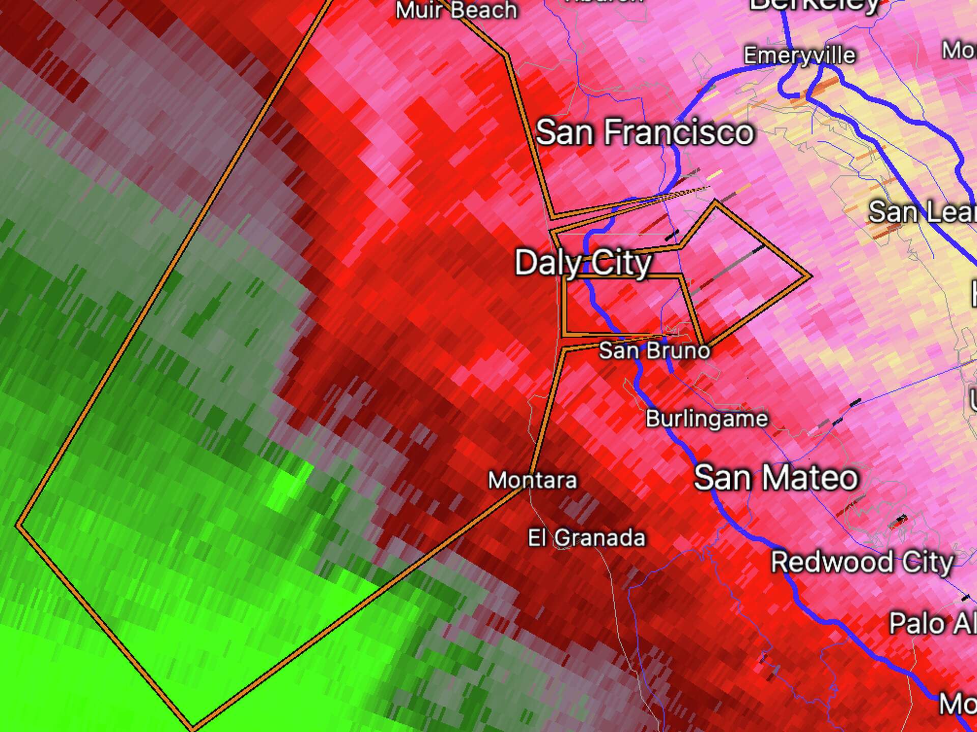 Tornado warning San Francisco - Main image