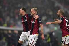 Jens Odgaard Scores Winner For Bologna To End Fiorentina's Winning Run ...