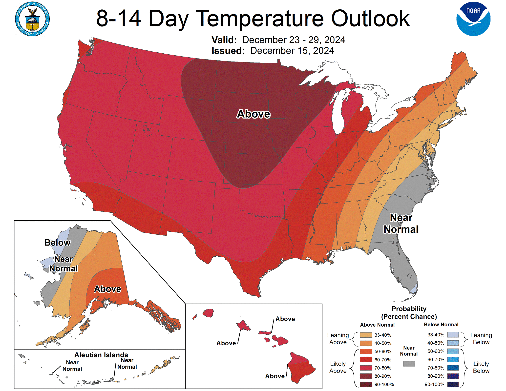 Here’s a first look at the Christmas weather forecast in Texas.