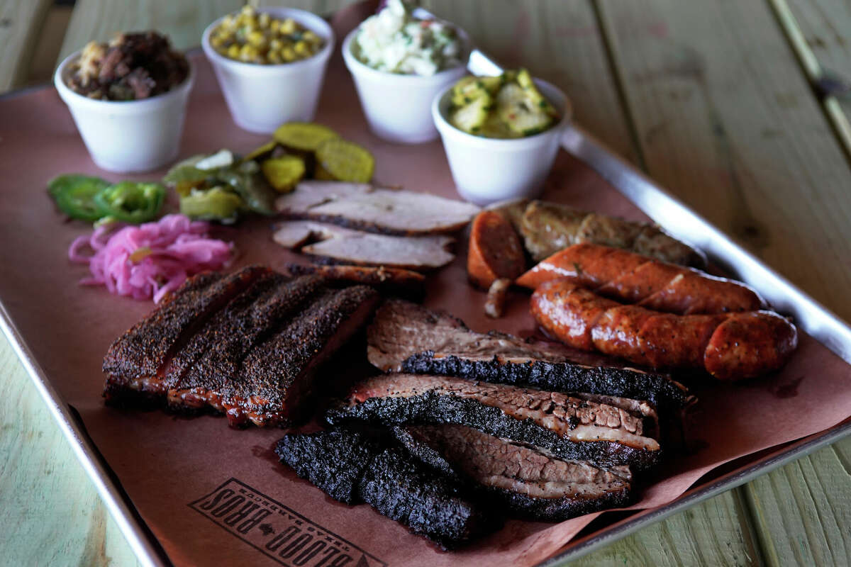 Blood Bros. BBQ is known for not just impeccable smoked meats in the Central Texas style, but also its inventive sides and sandwiches using influences from across the globe.