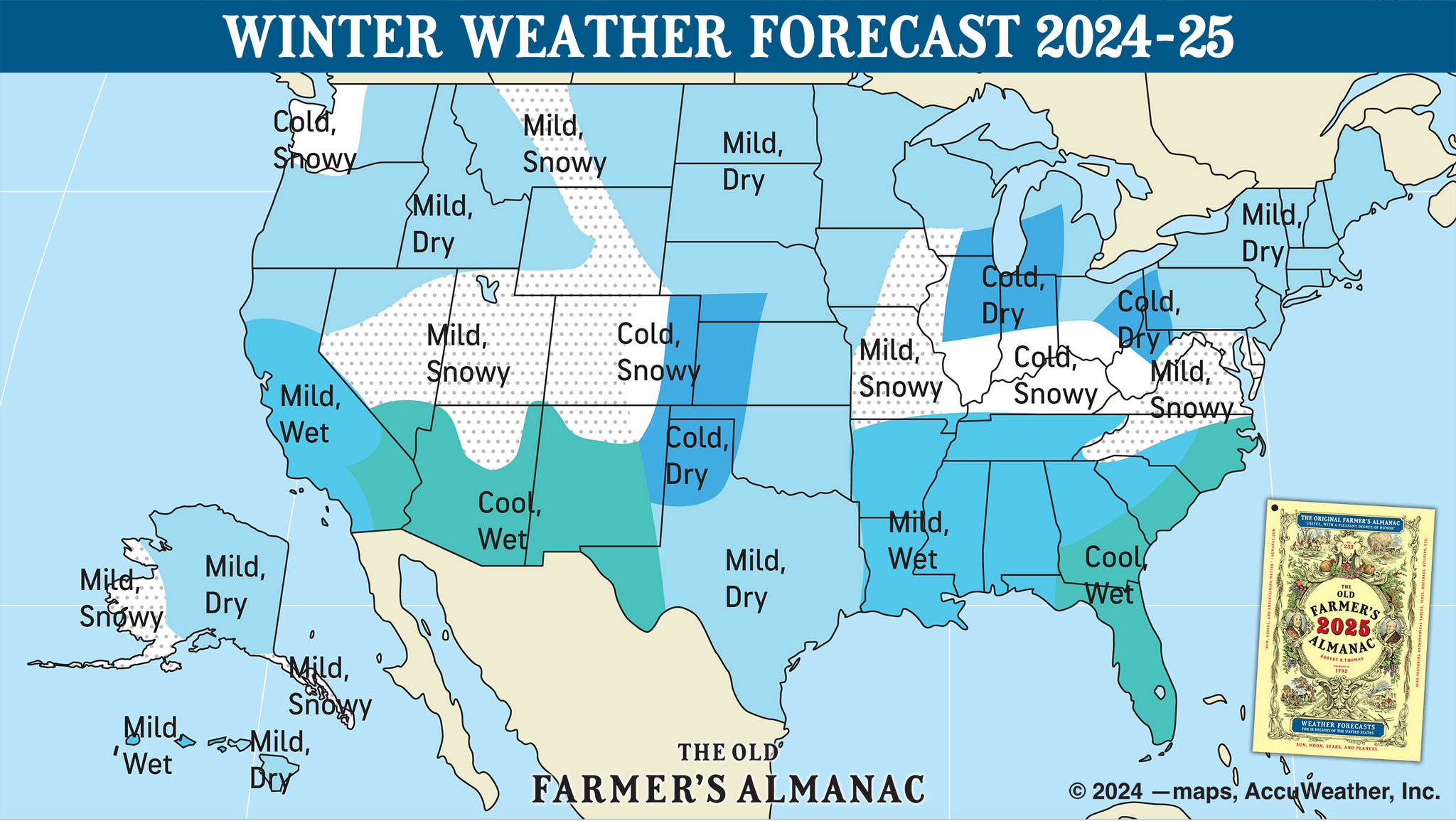 Old Farmer's Almanac issues new winter forecast for CT