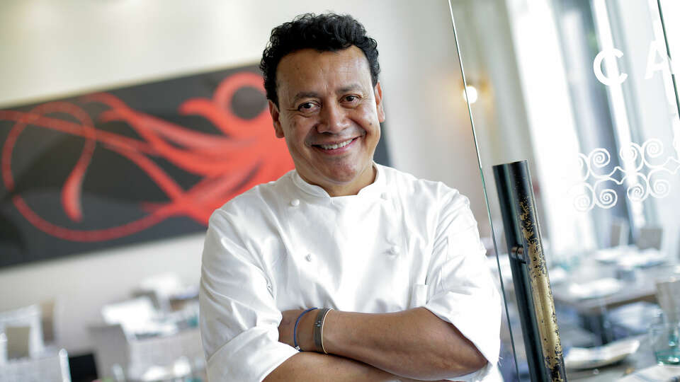 Houston restaurateur Hugo Ortega at his Caracol restaurant. 