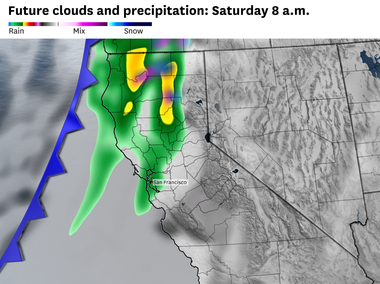 Atmospheric rivers to unleash storms across Northern California