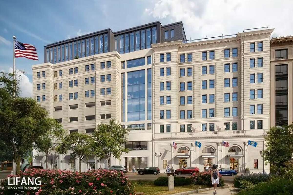 A new hotel is being proposed for the downtown district in the Stamford Trust Co. building on Main Street. 