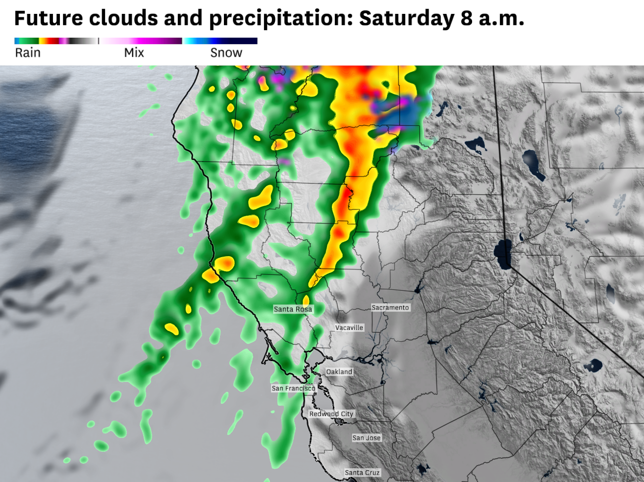 Heavy rain returning to Bay Area. Here's the timeline of impacts