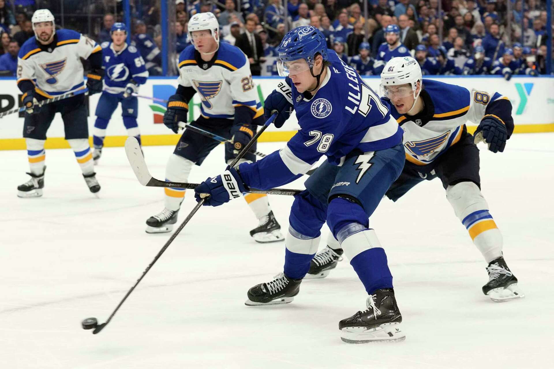 Kucherov Has 2 Assists As Lightning Beat Blues 3-1