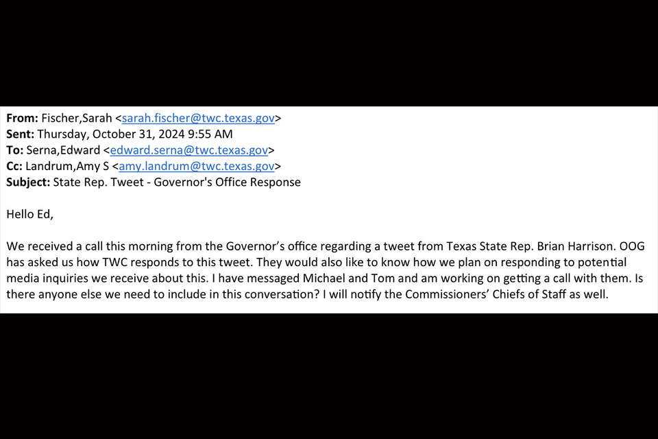 Twc Inquiry Texas Workforce Commission removed LGBTQ wording from website