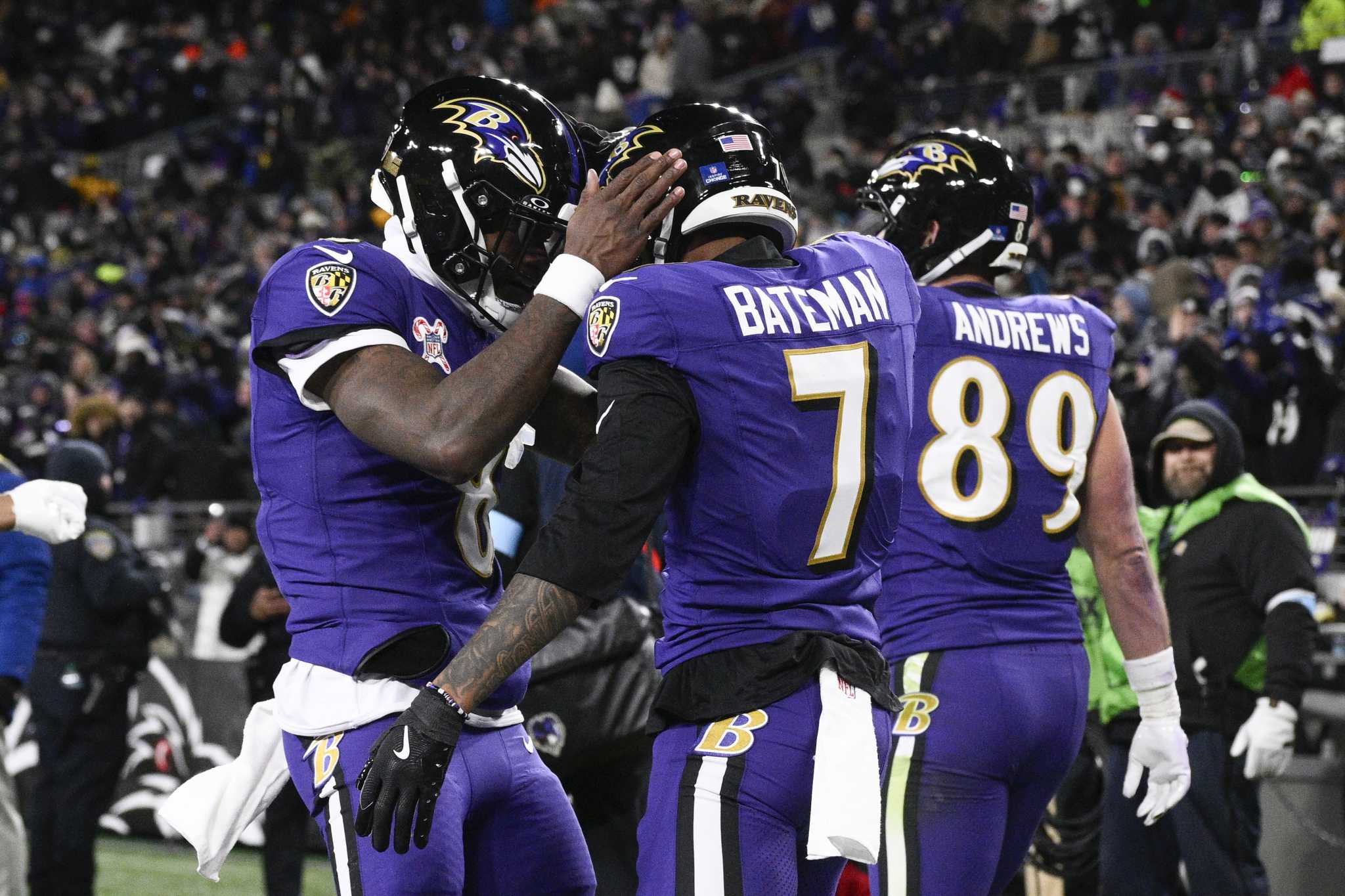 Lamar Jackson And The Ravens Draw Even Atop The Afc North, Beating The 