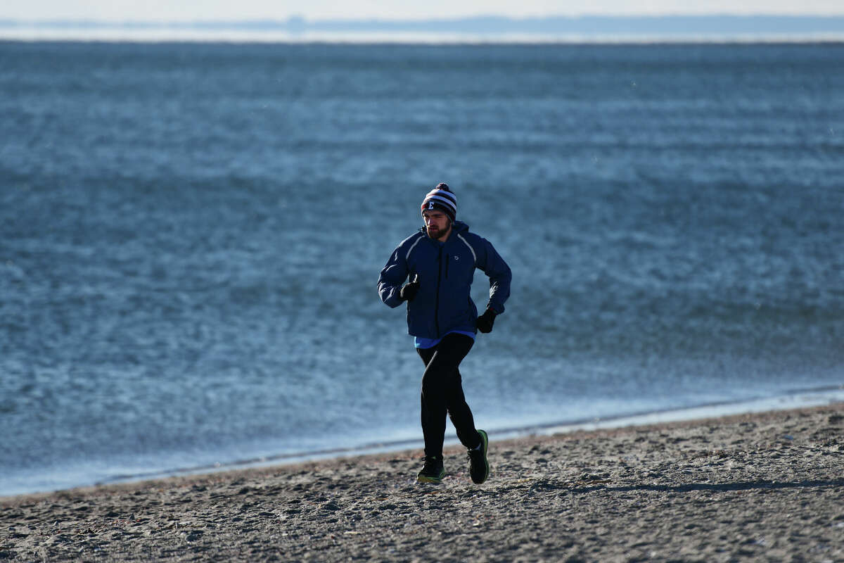 Running CT's entire border 10 miles at a time, past waterfalls, through swamps and along beaches