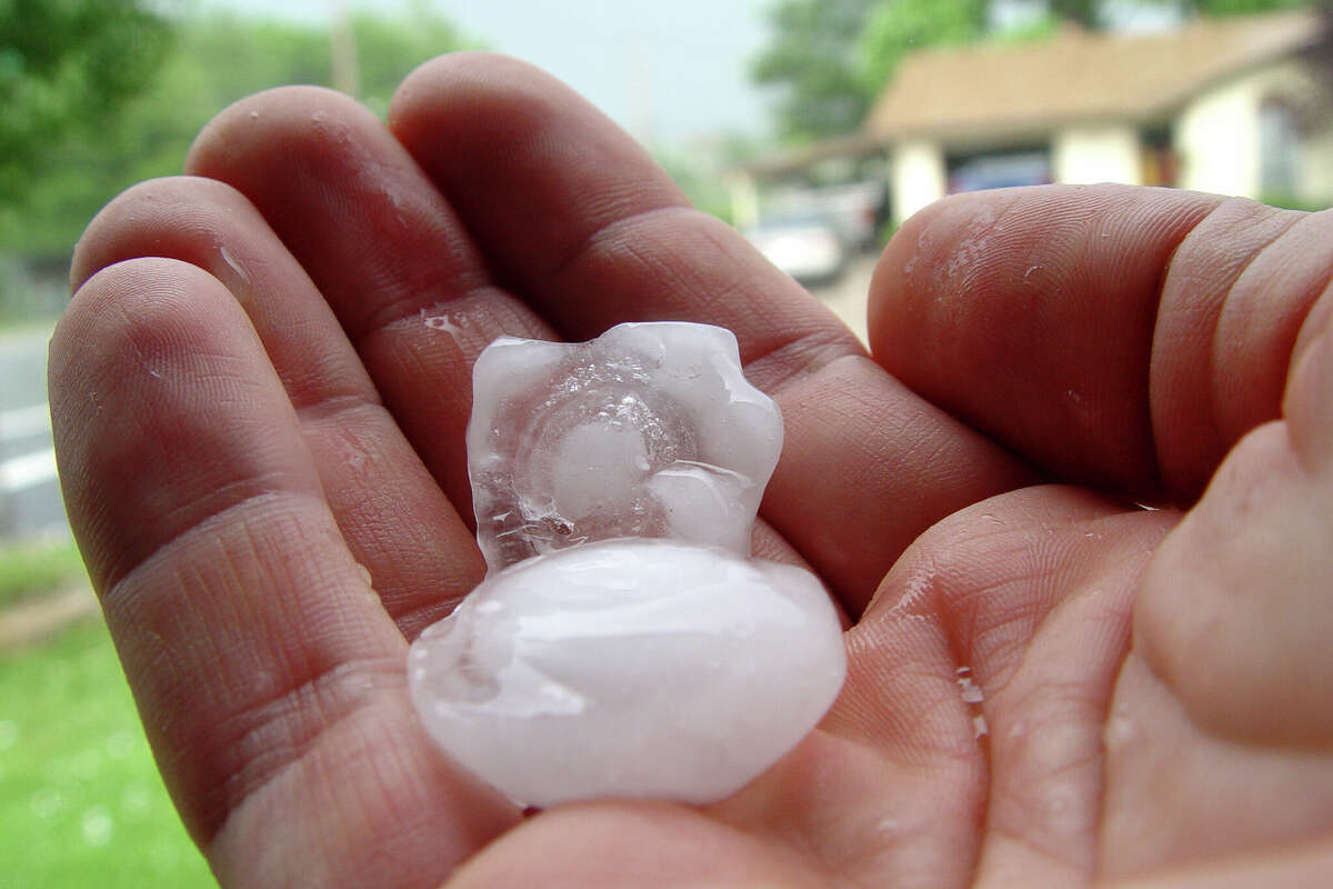 Hail could be in the forecast for Houstonians on Christmas Eve and Christmas day.