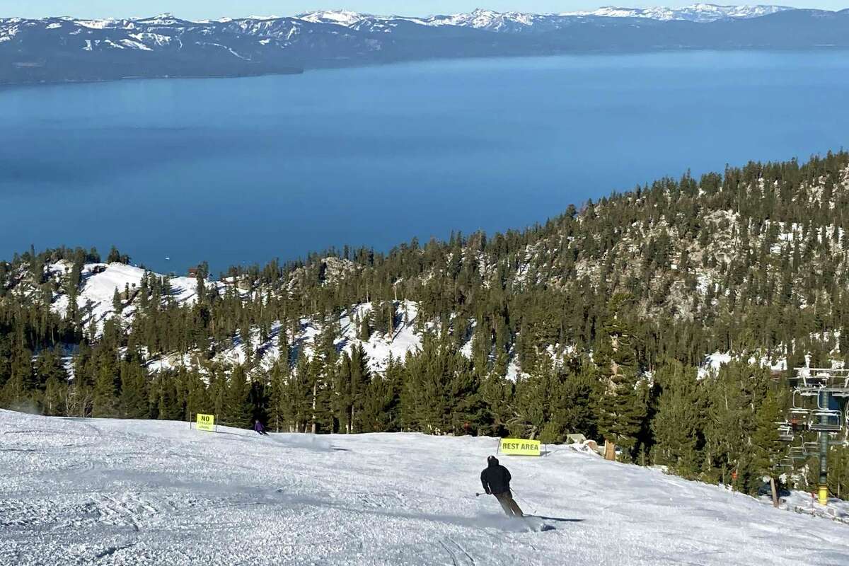 Generic photos of skiers at Heavenly Mountain Resort in South Lake Tahoe in December 2024.