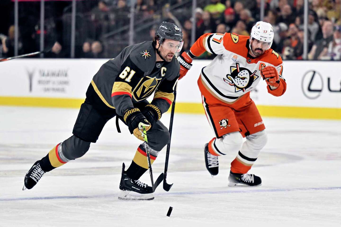 Hertl Scores Decisive Goal As Golden Knights Beat Ducks 3-1