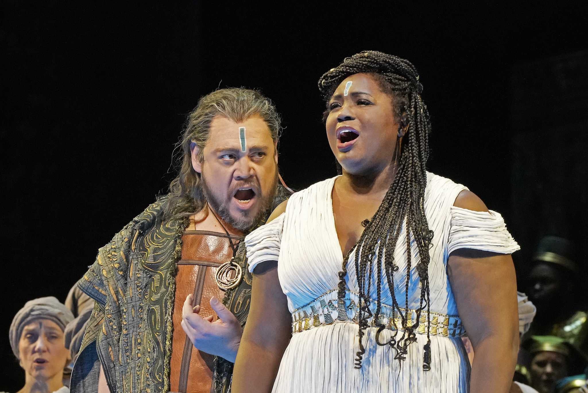 Soprano Angel Blue Sings Her First Metropolitan Opera 'aida' In A New 