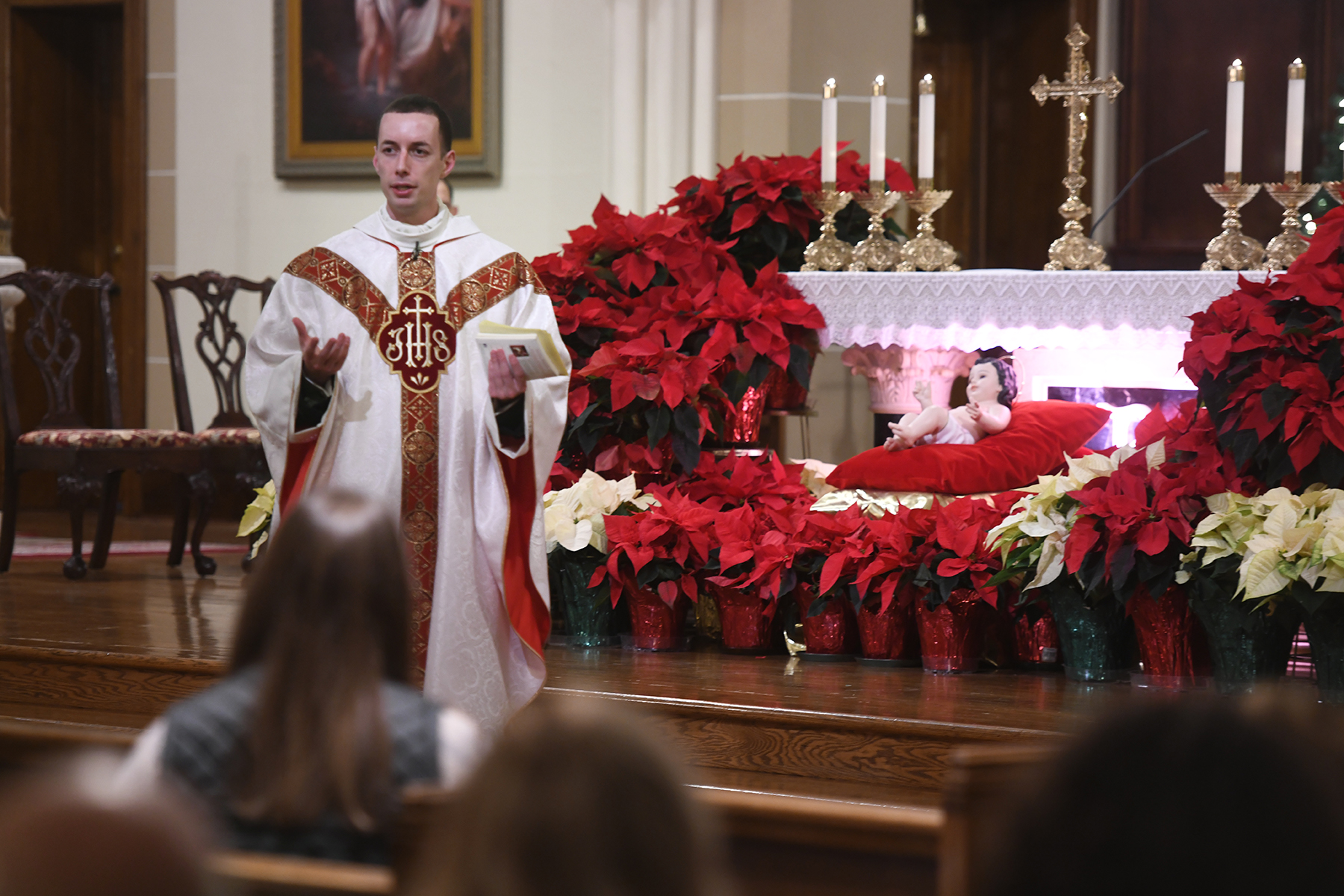 Christmas eve mass witnessing a miracle