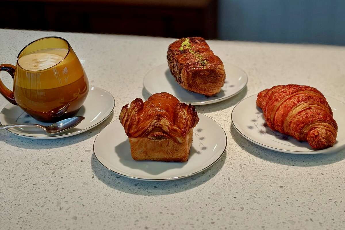 A collection of pastries at Koffeteria.