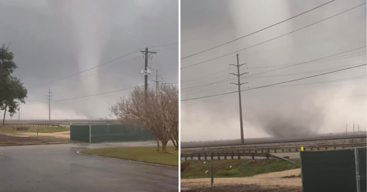 Large hail, tornado threat in Texas amid cold front, NWS warns