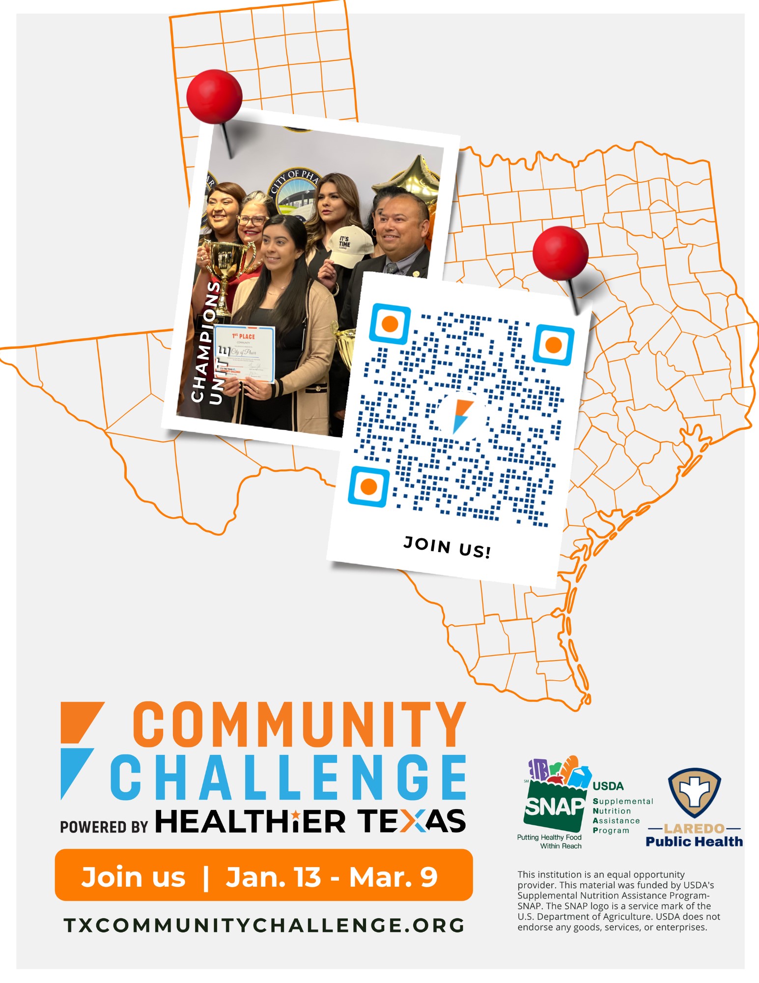 Laredo To Host 13th Annual Healthier Texas Community Challenge