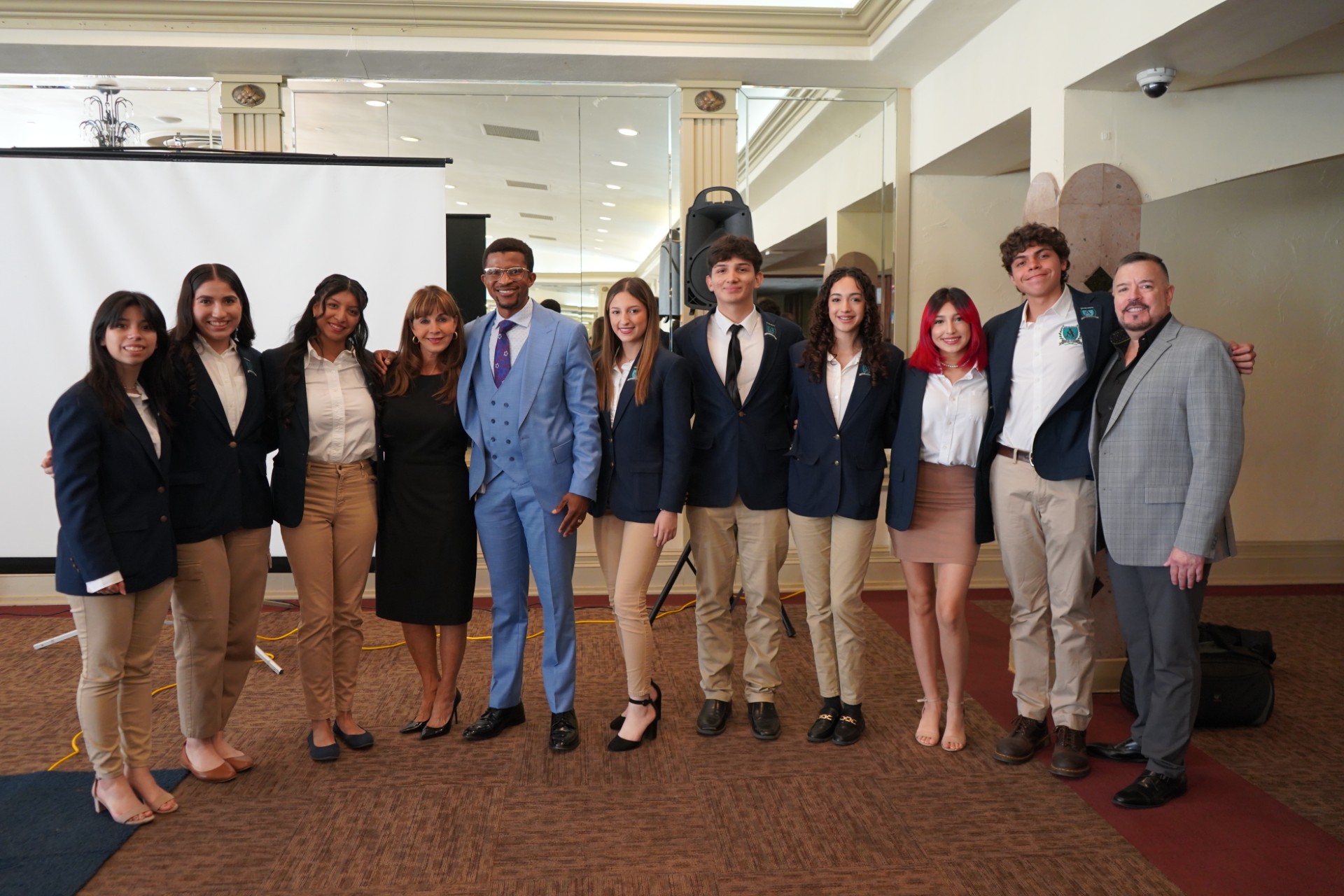 Laredo United South magnet students benefit from etiquette training