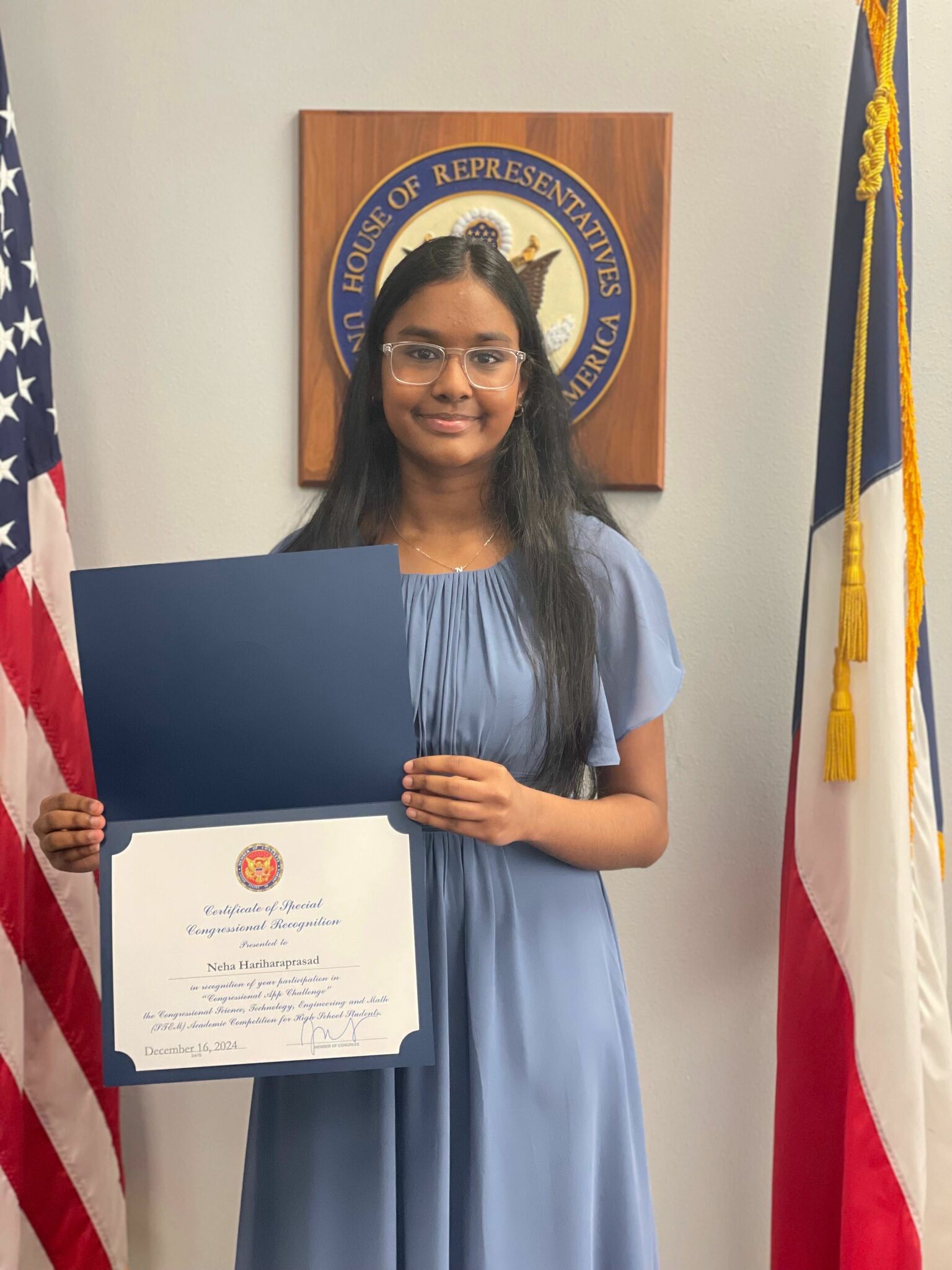 San Antonio teenager wins Congressional App Challenge with eczema app
