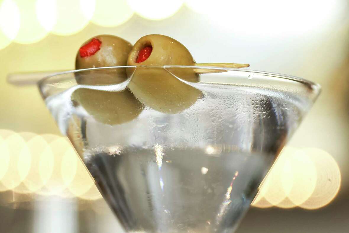 The martini served at The Rotunda at Neiman Marcus in San Francisco, California Thursday, Dec. 19, 2024.