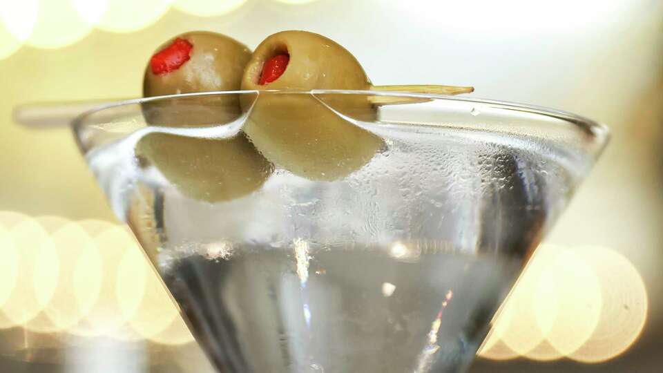 The martini served at The Rotunda at Neiman Marcus in San Francisco, California Thursday, Dec. 19, 2024.