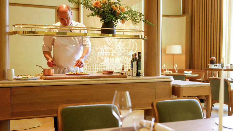 Chef Michael Tusk at restaurant Quince in San Francisco on Thursday, May 09, 2024.