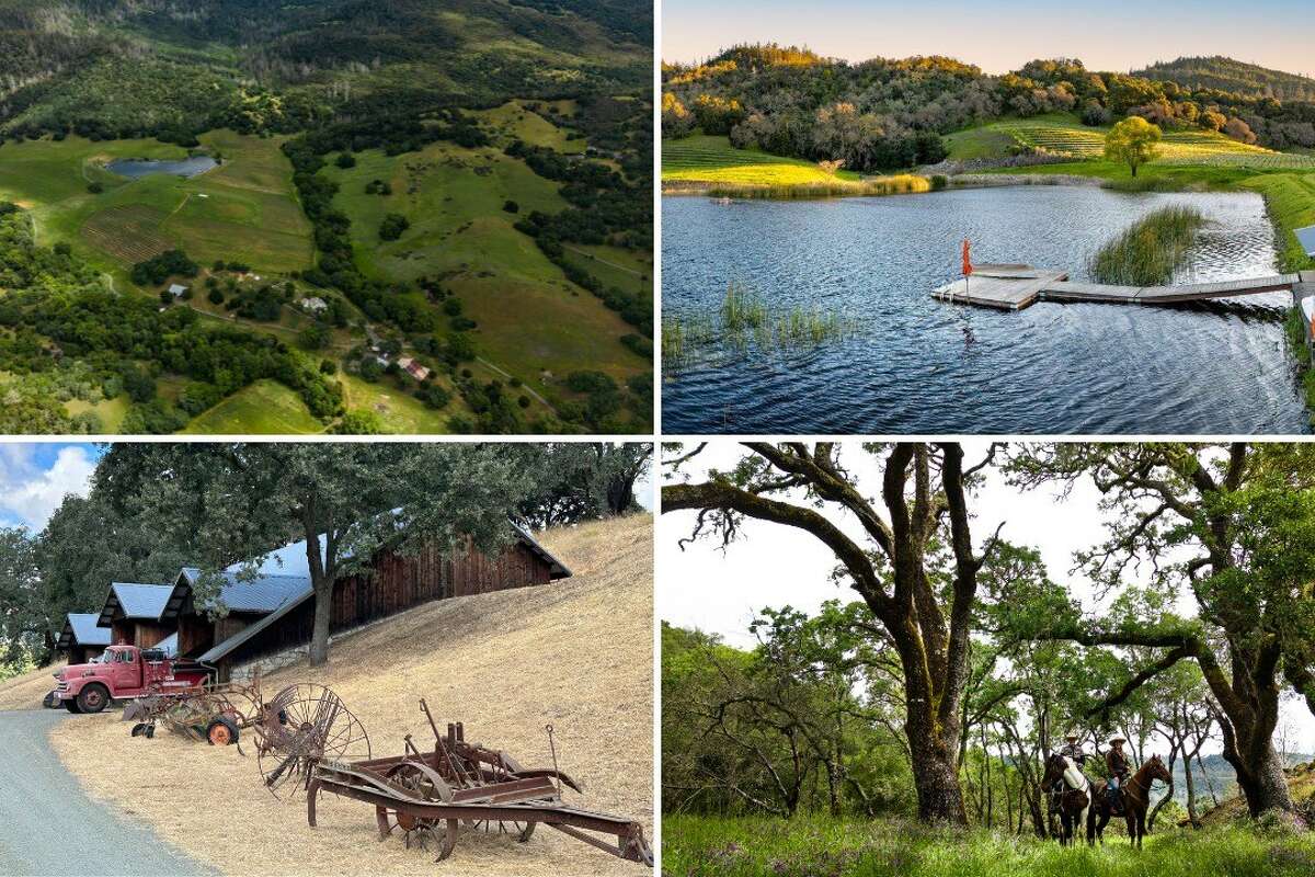 California's own 'Yellowstone'? 2,000-acre Napa Valley ranch Is listed for $100 million after 87 years of family ownership