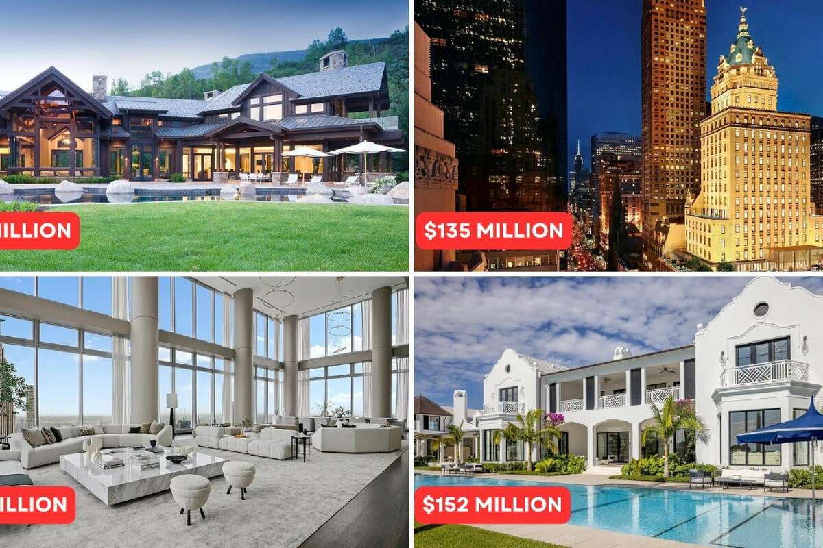 The most expensive home sales of 2024 revealed — from Ellen DeGeneres' cliffside palace to Jeff Bezos' 'billionaire bunker' mansion