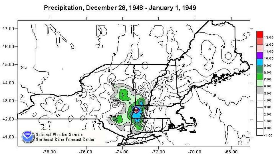 Hudson Hoositonic Rcpp The 1949 New Year’s flood of the Hudson and Housatonic rivers