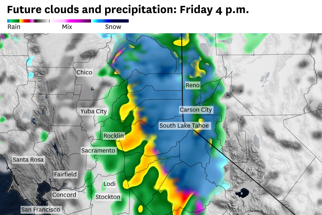 Sierra weather advisory: Tahoe storm could drop foot of fresh snow