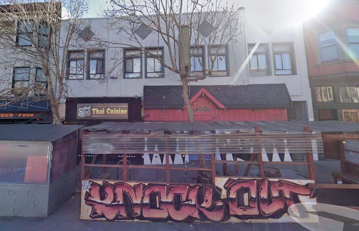 The Knockout bar in San Francisco’s Bernal Heights neighborhood.