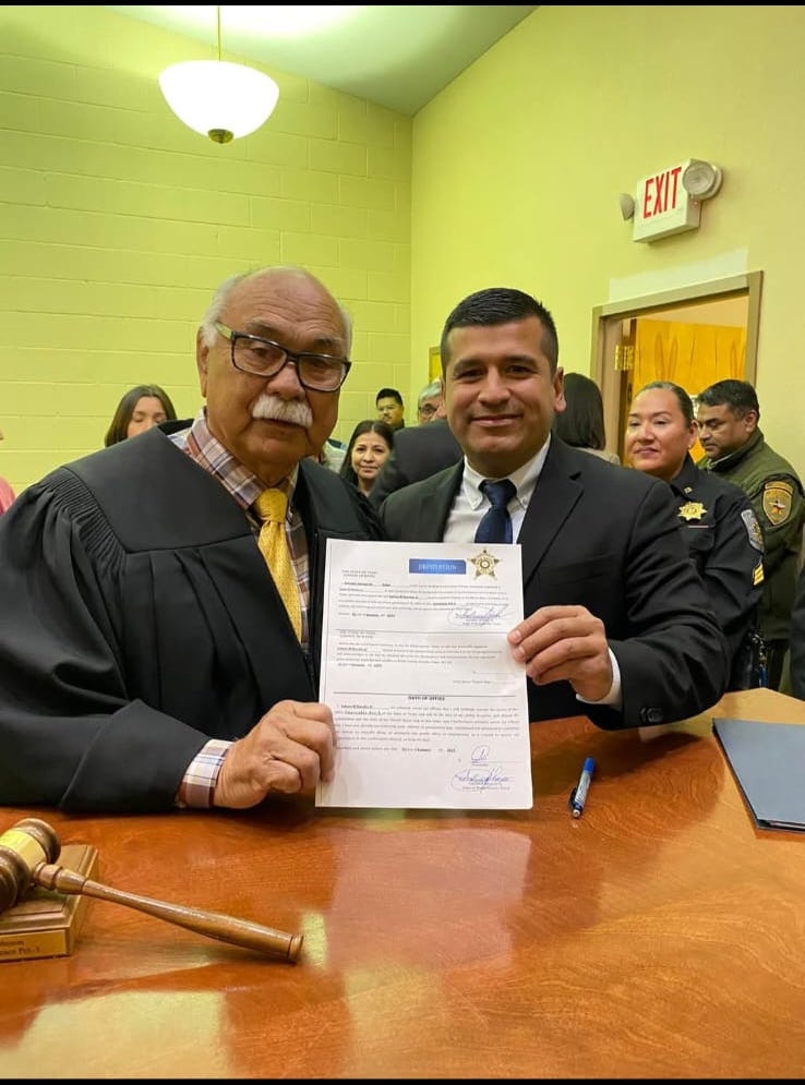 Sabino Morales sworn in as Webb County Constable for Precinct 3