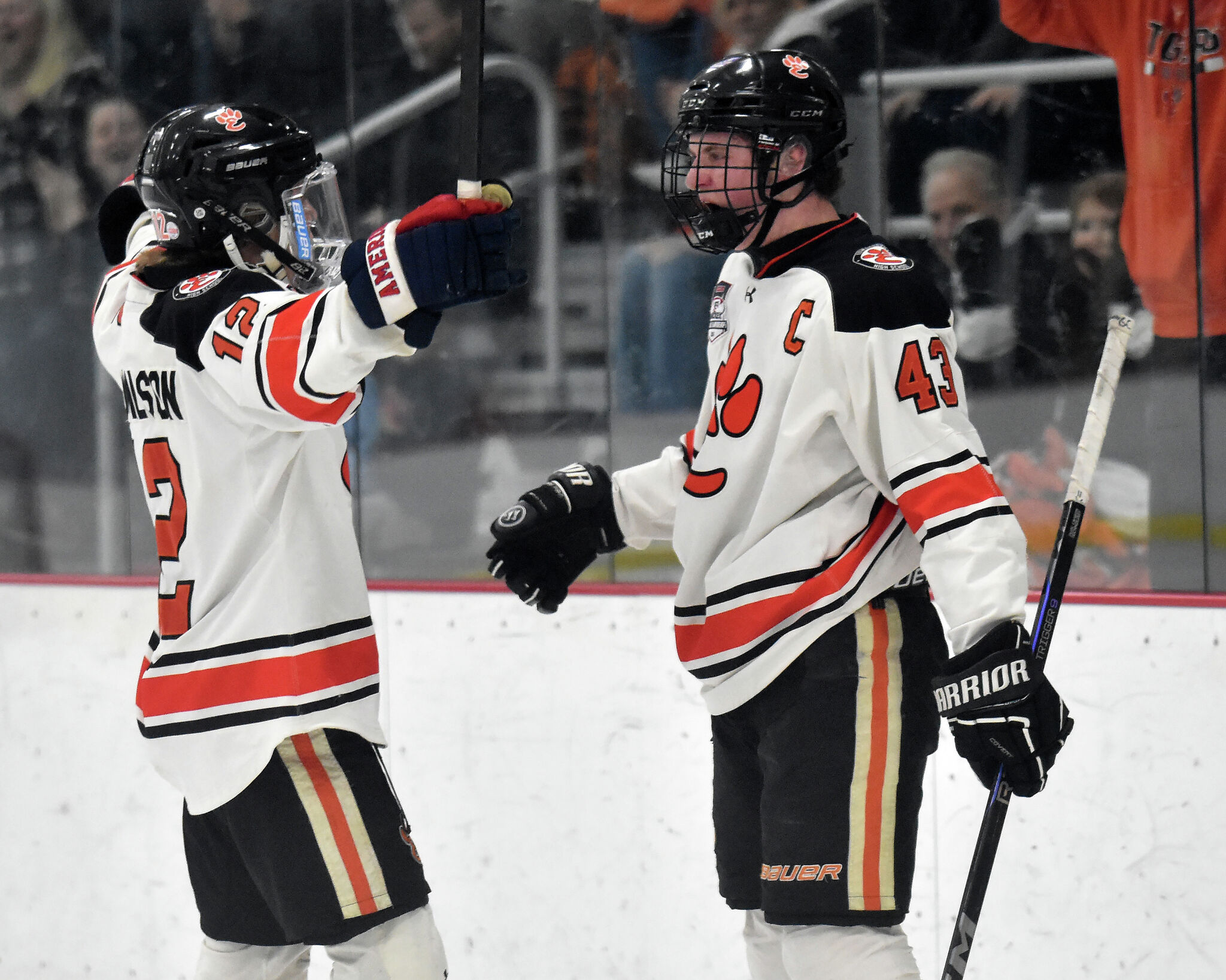 Jackson Ruf Edwardsville vs. O'Fallon in MVCHA ice hockey recap
