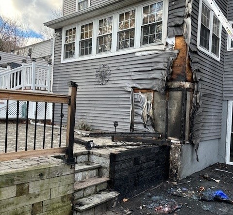 Fairfield man suffers burns, taken to hospital after fire at home