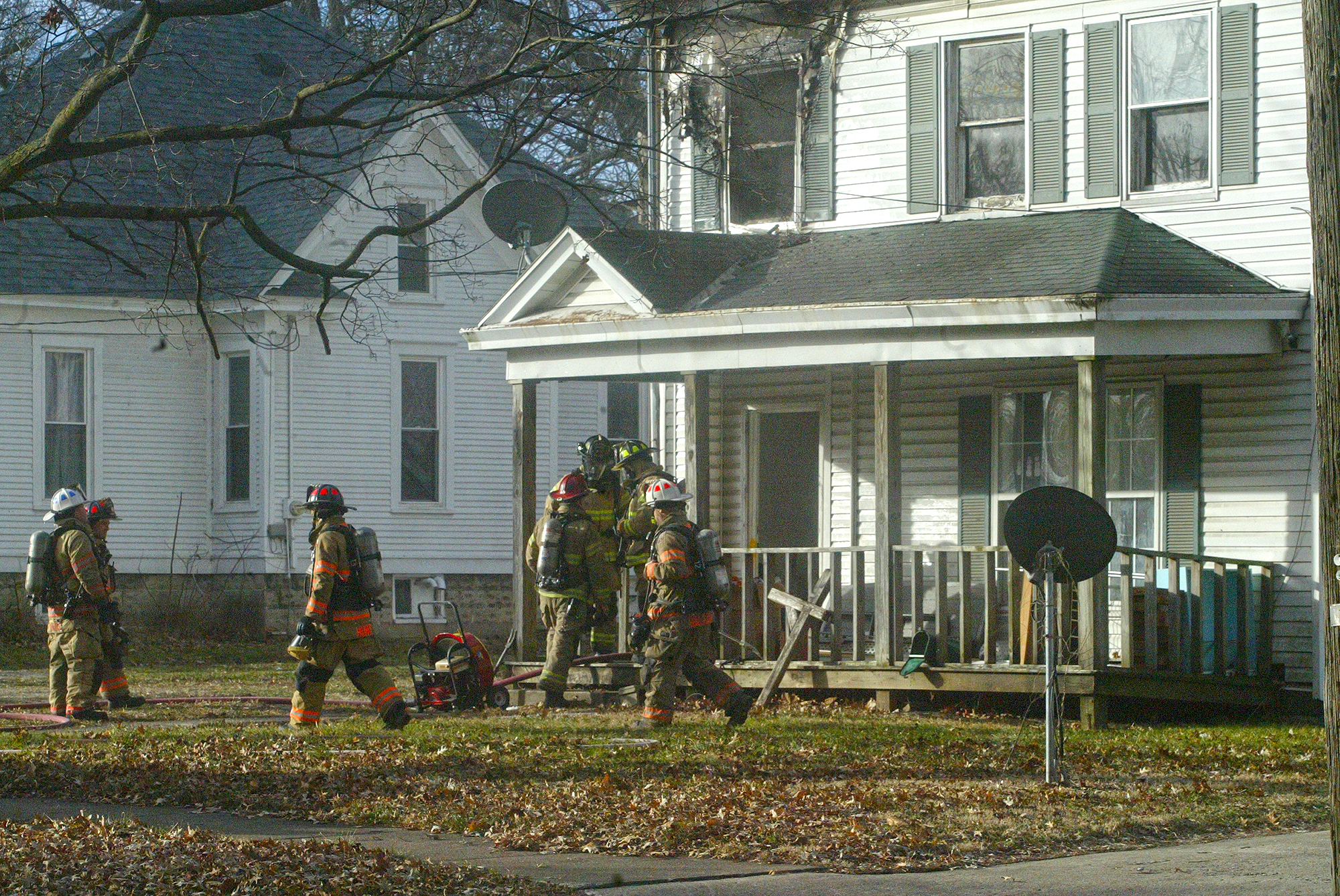 Firefighters Quickly Contain Fire In Attic Of House