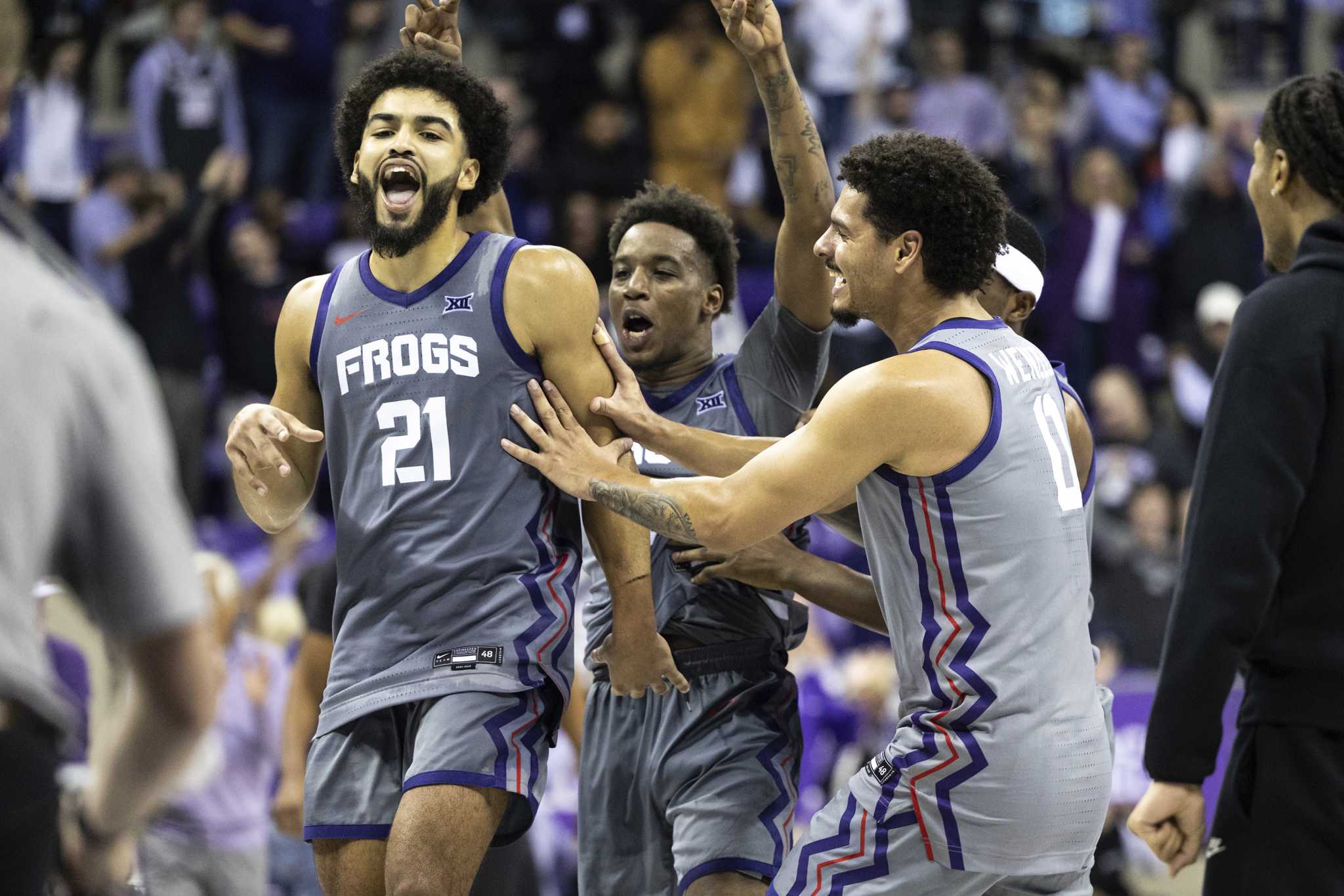 Noah Reynolds Scores 18, Hits Go-ahead Basket To Cap Tcu's Rally Past 