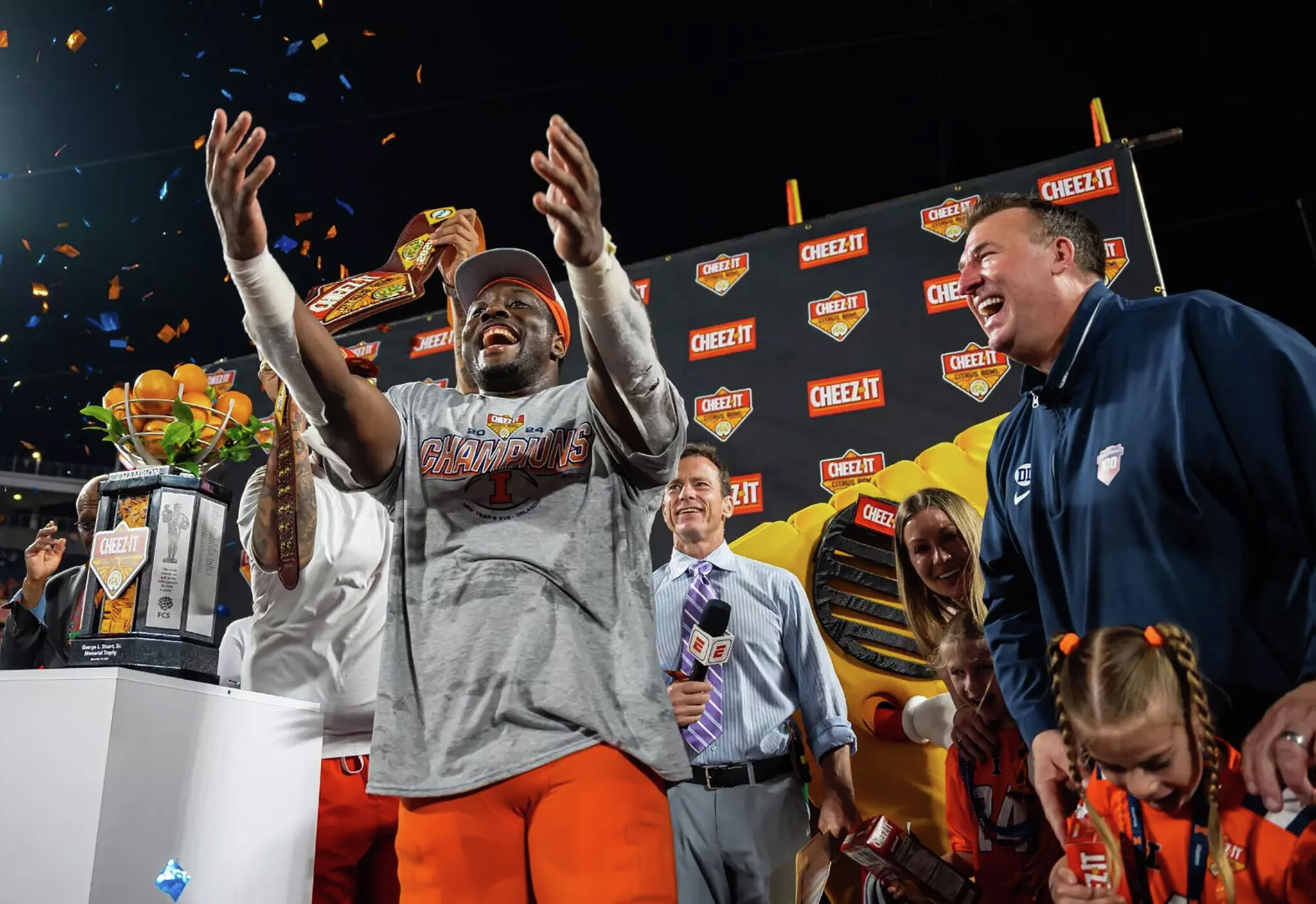 Illinois upset of South Carolina in Citrus Bowl defied history