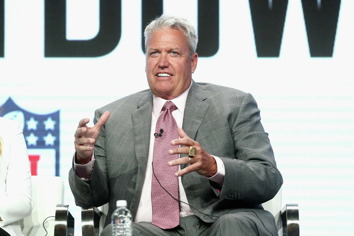 BEVERLY HILLS, CA - JULY 26: Former NFL coach & ESPN analyst Rex Ryan of 'ESPN's Sunday's NFL Countdown' speaks onstage during the ESPN portion of the 2017 Summer Television Critics Association Press Tour at The Beverly Hilton Hotel on July 26, 2017 in Beverly Hills, California. (Photo by Frederick M. Brown/Getty Images)