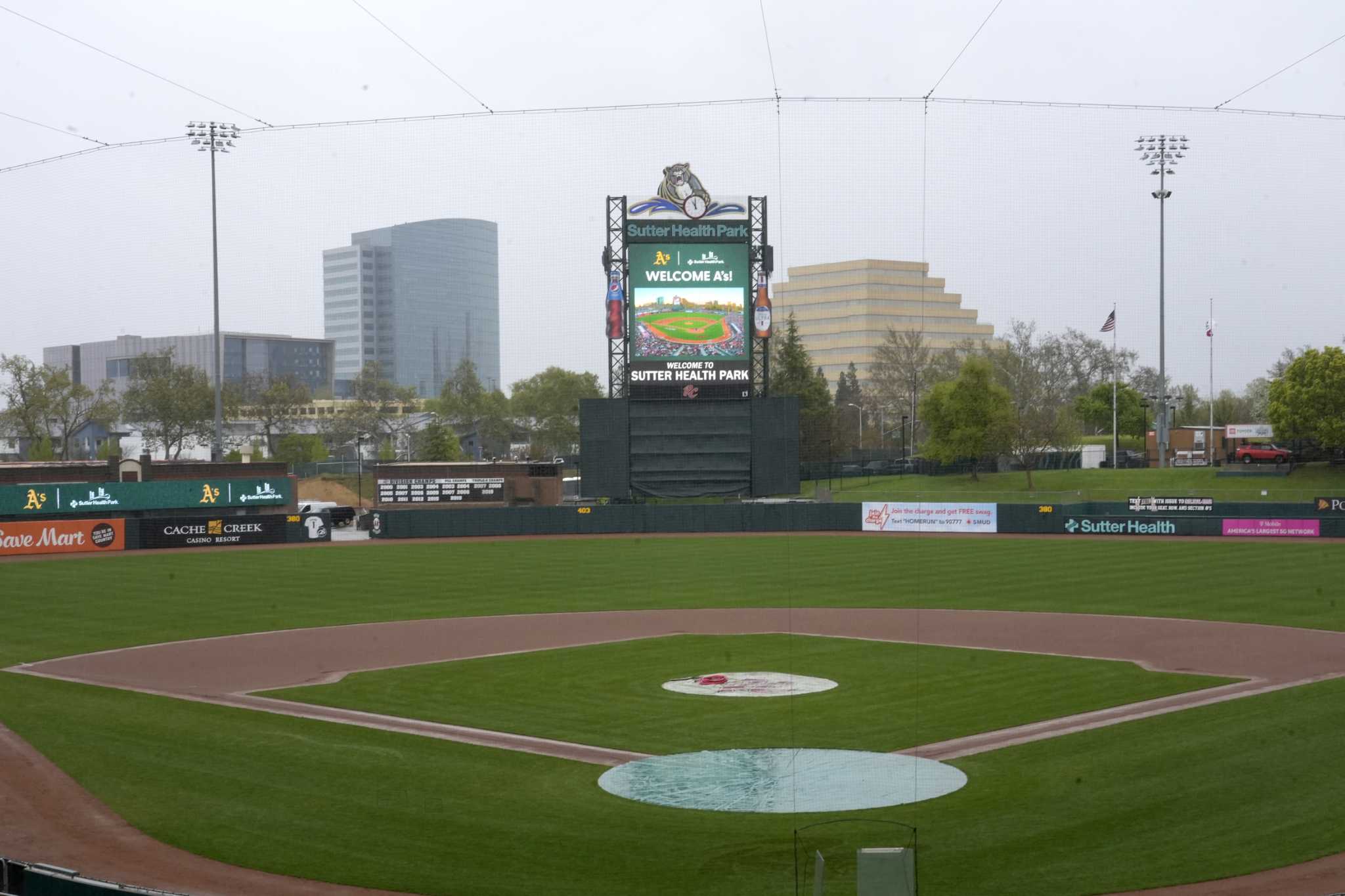 Of course the first big Sacramento PR push for the A's went awry