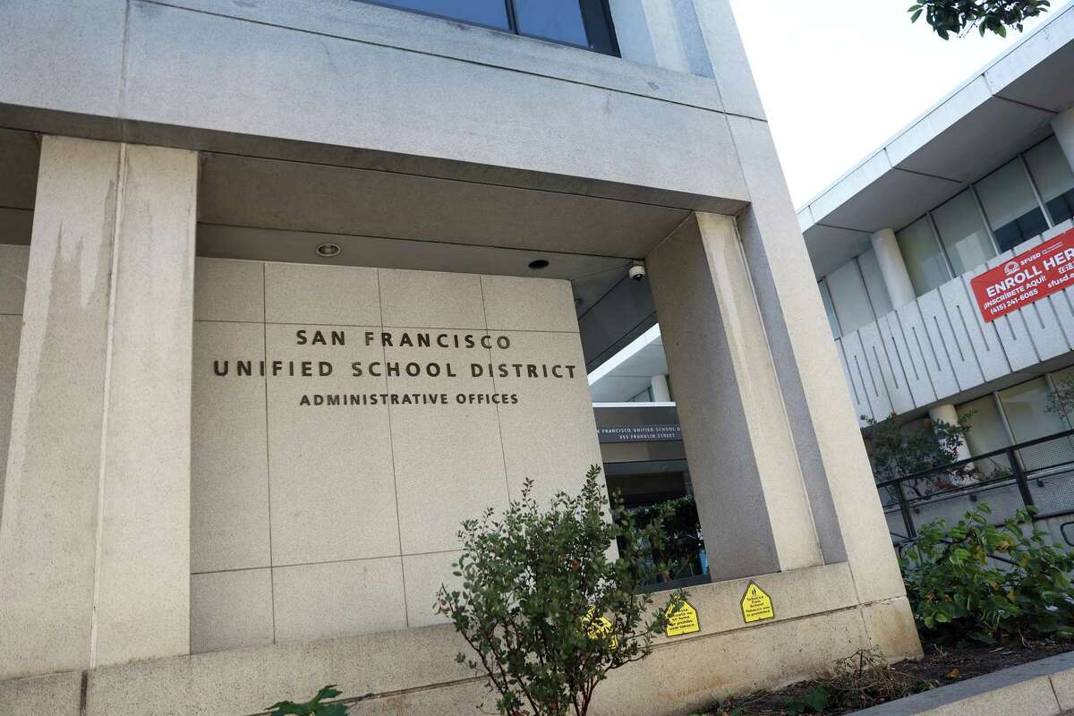 San Francisco Unified School District building in San Francisco on Sunday, November 3, 2024.