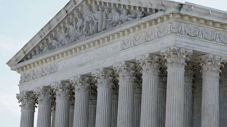 The U.S. Supreme Court Building stands on June 14, 2024, in Washington, D.C.