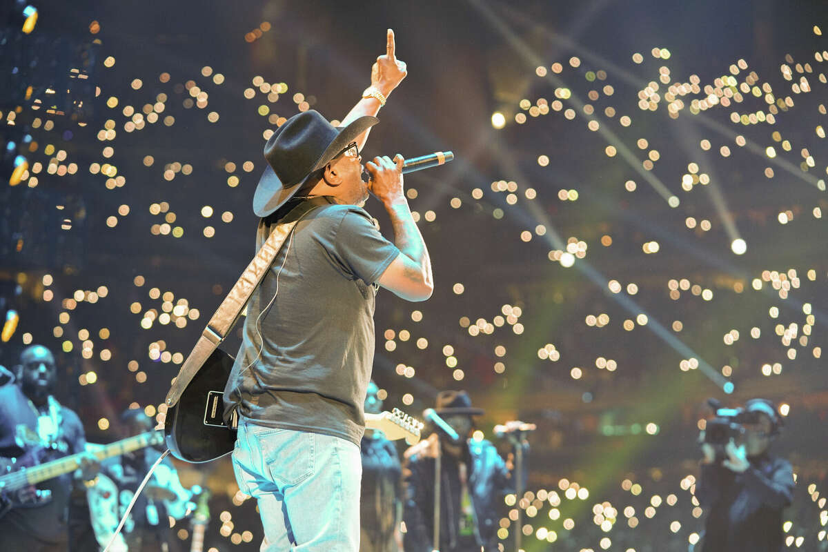 Rapper Scarface (Brad Jordan) performs at RODEOHouston at NRG Stadium on March 23, 2023 in Houston, Texas. (Photo by Julia Beverly/Getty Images)